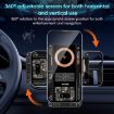 WEKOME WP-U208 15W Wireless Charging Car Holder (Black) - 5