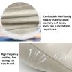 Inflatable Lumbar Pillow Portable Travel Flocking Chair Back Support - 5