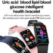 Smart Healthy Sports Bracelet - Uric Acid Blood Lipid Monitoring (Black) - 2