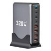 YMX-320W GaN 320W USB x 4 Fast Charger AU Plug Grey - 2