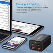 2A2C-100W GaN Pro 100W USB x 2 Fast Charger EU Plug Black - 6