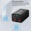 2A2C-100W GaN Pro 100W USB x 2 Fast Charger - US Plug - 7