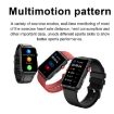 Smart Watch Ring ECG Temperature Heart Rate Blood Pressure Brown Leather - 2