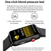 Smart Watch Ring ECG Temperature Heart Rate Blood Pressure Brown Leather - 4