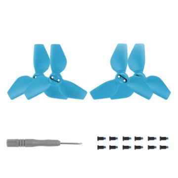 Sunnylife 2016S Drone 3-Blade Propeller (Blue) - 2 Pairs - 1