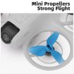 Sunnylife 2016S Drone 3-Blade Propeller - 2 Pairs (Orange) - 5