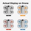 Sunnylife 2016S Drone 3-Blade Propeller - 2 Pairs (Orange) - 6