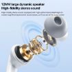 WEKOME Beluga S12 Wireless Earphones with ENC Noise Reduction - 7