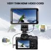 1.2m Coaxial Micro HDMI to HDMI Cable - 8K UHD 48Gbps - Straight Head - 5
