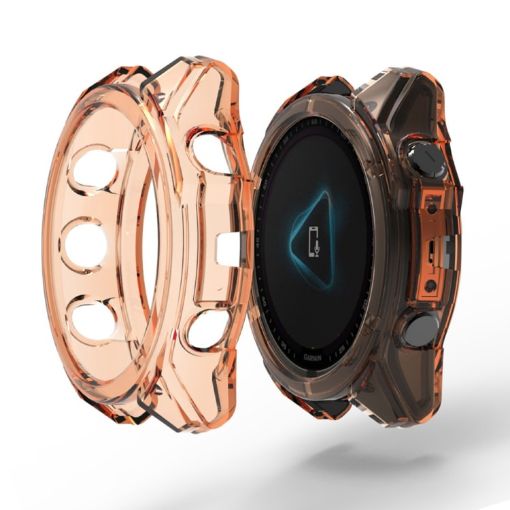 Garmin Fenix 8 AMOLED 43mm Orange TPU Frame Case - 1