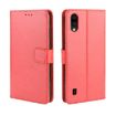 ZTE Blade A5 2020 Retro Crazy Horse Texture Leather Case (Red) - 1