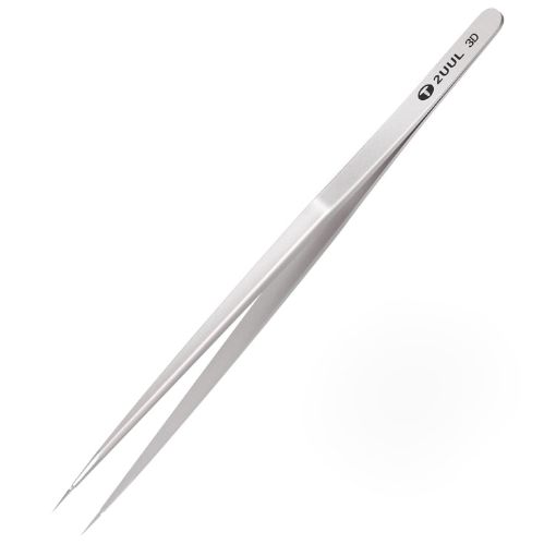 2UUL Hand Polished 3D Tweezer - Precision Stainless Steel Tool - 1