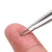 2UUL Hand Polished 3D Tweezer - Precision Stainless Steel Tool - 3