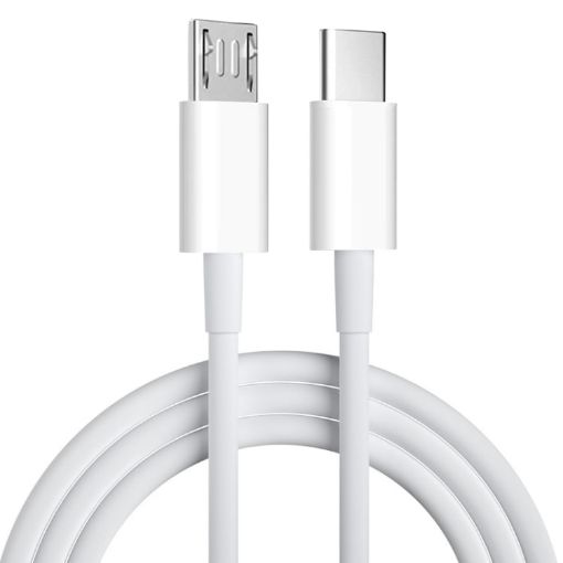 USB-C to Micro USB Charging Data Cable, 1m Length - 1
