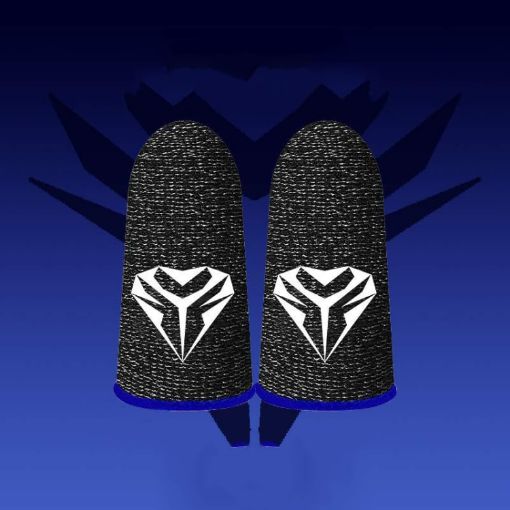Blue Gaming Superconducting Finger Gloves - Sweat Resistant - 1