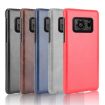 Shockproof Grey Case for Sharp Aquos R6 SH-51B - Litchi Texture PC + PU - 6