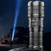 X9 Outdoor White Laser Digital Display Zoom Flashlight - 2