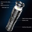 X9 Outdoor White Laser Digital Display Zoom Flashlight - 4