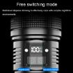 X9 Outdoor White Laser Digital Display Zoom Flashlight - 8