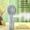 USB Rechargeable Handheld Misting Fan - Purple - 8