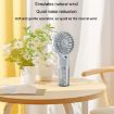 USB Rechargeable Handheld Misting Fan - Purple - 9
