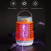 E-SMARTER W890-1 Solar LED Electric Shock Mosquito Light - Orange - 3