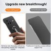 Silver Vivo X80 Baking Varnish 360 Rotate Holder PC Phone Case - 4