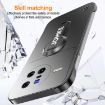 Silver Vivo X80 Baking Varnish 360 Rotate Holder PC Phone Case - 7