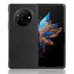 Tecno Phantom V Fold Black Litchi Texture Back Cover Case - 4
