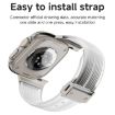 Apple Watch Ultra 49mm Transparent Silicone Band - Titanium Transparent - 6