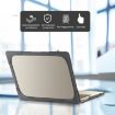 Grey Steel TPU + PC Laptop Case for Microsoft Surface 3/4 13.5" - Anti-fall - 2