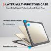 Grey Steel TPU + PC Laptop Case for Microsoft Surface 3/4 13.5" - Anti-fall - 3