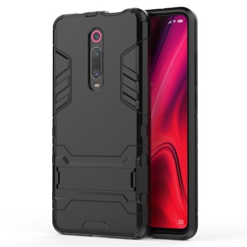 Shockproof PC + TPU Case for Xiaomi Mi 9T Pro/Redmi K20 Pro, Black - 1