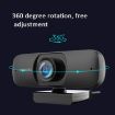 HD 1080P C60 Webcam with Microphone - 2.5m Cable - 4