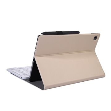 Gold Bluetooth Keyboard Tablet Case for Galaxy Tab S6 Lite 10.4 - 1