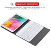 Ultra-thin Magnetic Bluetooth Keyboard Case for Galaxy Tab A 8.0 2019 - Gold - 9