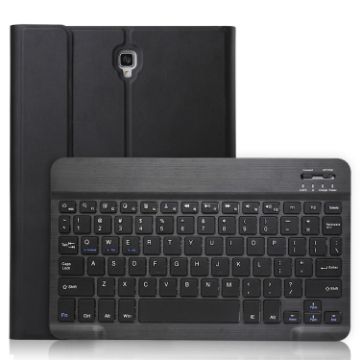 Ultra-thin Bluetooth Keyboard Leather Tablet Case for Galaxy Tab S4 10.5 - 1