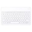 Samsung Galaxy Tab S6 Lite Bluetooth Keyboard Leather Case - Black+White - 3
