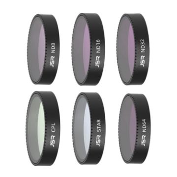 DJI Neo JSR KB Series Drone Lens Filter - 6 in 1 ND8-64 CPL STAR - 1