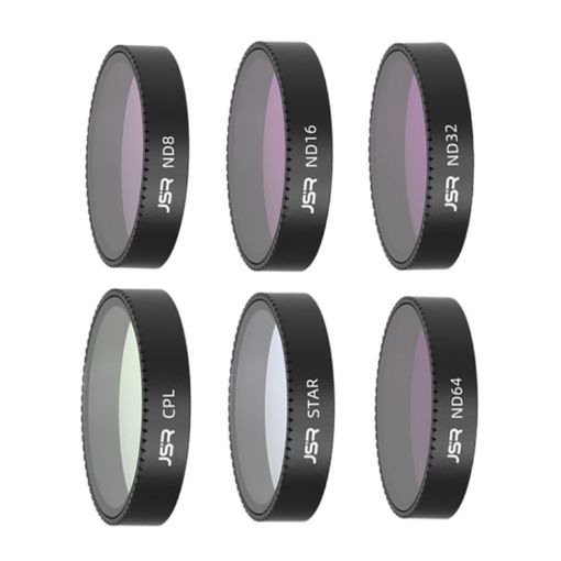 DJI Neo JSR KB Series Drone Lens Filter - 6 in 1 ND8-64 CPL STAR - 1