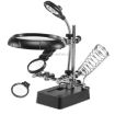5 LED Auxiliary Clip Magnifier with Soldering Stand & Two Magnifier - 2