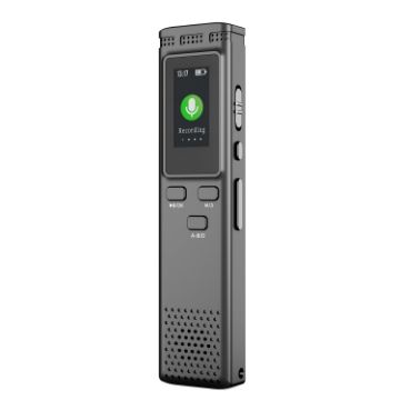 S2 Smart Noise Reduction Voice Recorder, 8GB Capacity - Black - 1