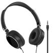 JTY-071 3.5mm Wired Headphones with Mic - Black - 1