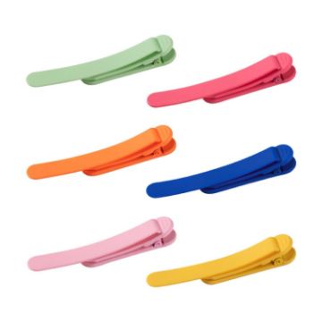 Silicone Page Bookmark Clip Set - 6pcs - Automatic Page Recording - 1