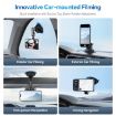 TELESIN Magnetic Car Phone Mount 360 Degree Rotation Holder - 4