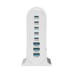 YMX-968 268W 8-Port Desktop Fast Charger - AU Plug (White) - 3