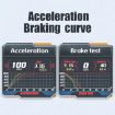 HUD OBD LCD Mileage Speedometer (Spanish) - 3