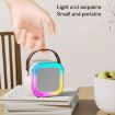 Outdoor Wireless Karaoke Speaker with Dual Mic Blue - 6