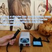 Wood Burning Pen Gourd Branding Tool UK Plug - 2