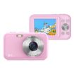 DC406L 2.4-Inch 1080P Mini HD 16X Zoom Digital Camera - Pink - 1